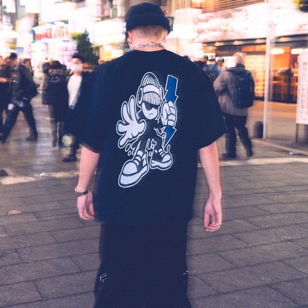 P.U.N.K. SS Tee 詳細画像 Black 7