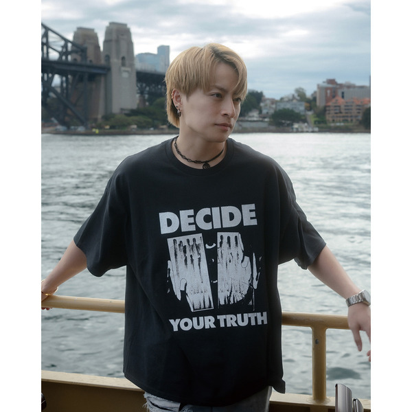 DECIDE SS Tee 詳細画像 Black 8