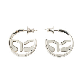 Circle Logo Earrings(SV)