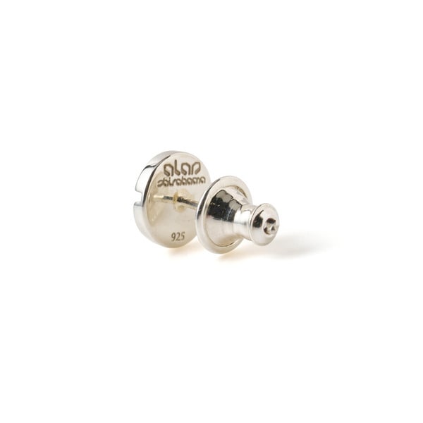 Circle Logo Stud earring(SV) 詳細画像 Silver 1