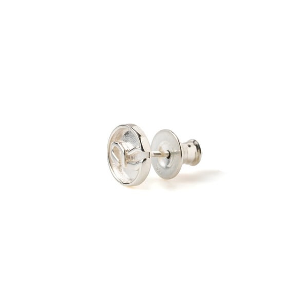 Circle Logo Stud earring(SV) 詳細画像 Silver 1