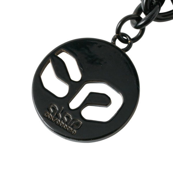Circle Logo Necklace(BK) 詳細画像 Black 3