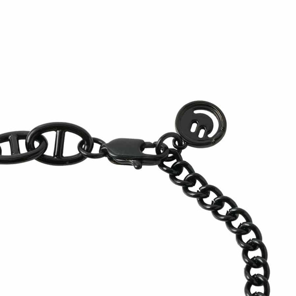 Circle Logo Necklace(BK) 詳細画像 Black 5