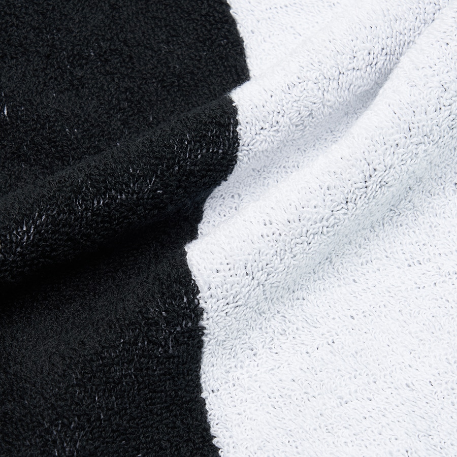 Bicolor Logo Face Towel 詳細画像 Black 4
