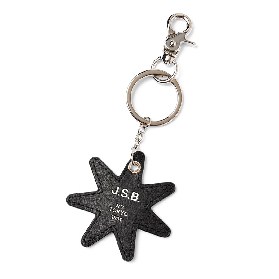 Leather Star Key Holder J.S.B. VERTICAL GARAGE OFFICIAL ONLINE