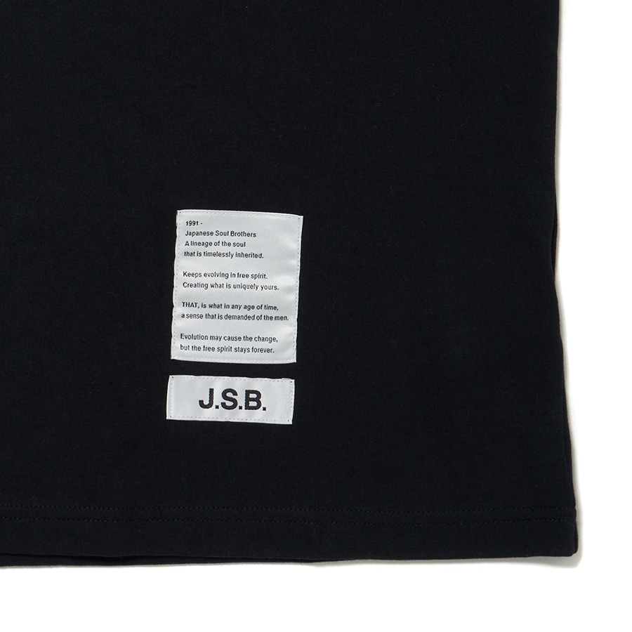 JSB3 10th Logo NS Tee 詳細画像 Black×White 6
