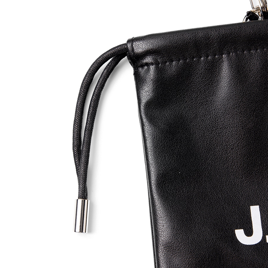 Logo Mini Shoulder Purse 詳細画像 Black 4