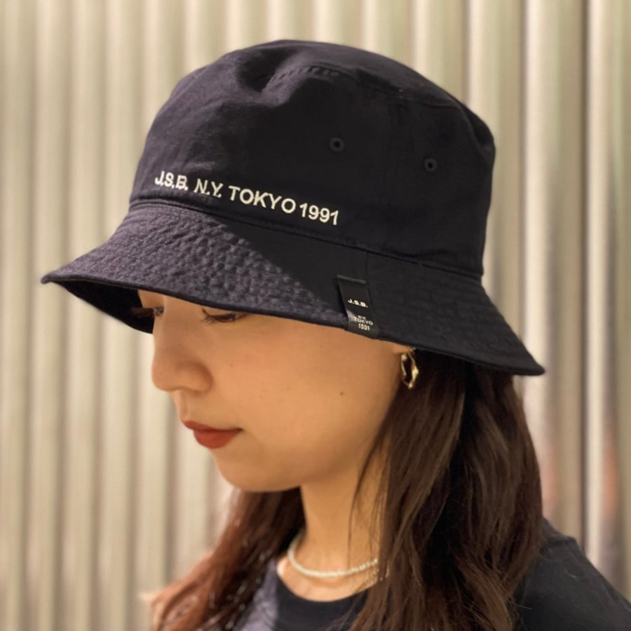 82%OFF!】 JSB Monogram Logo Bucket Hat mandhucollege.edu.mv