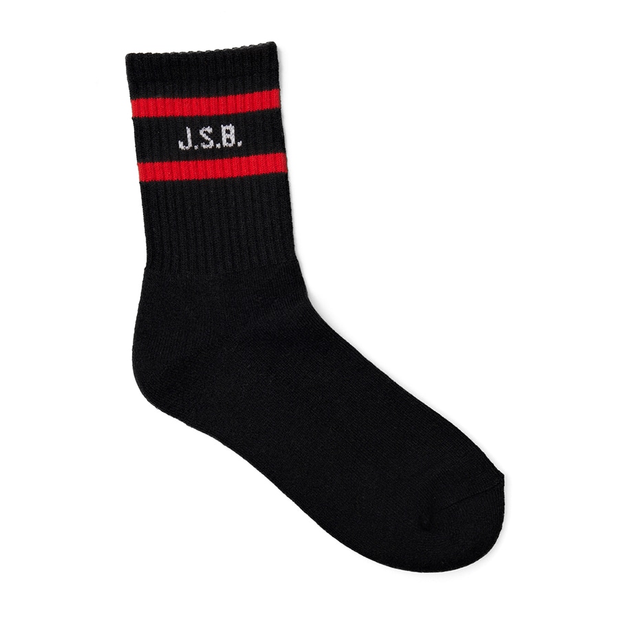 Logo Line Socks 詳細画像 Black 1