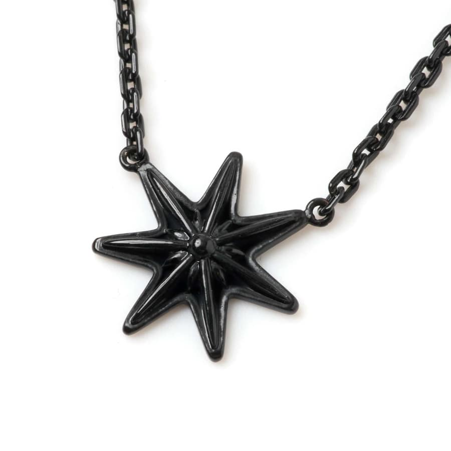 Black Star Necklace 詳細画像 Black 2