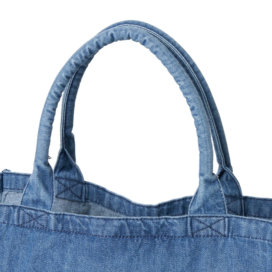 Pop Logo Denim Tote Bag Type 02 詳細画像 Blue 3