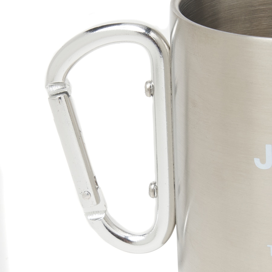 Logo Stainless Carabiner Mug 詳細画像 Silver 4