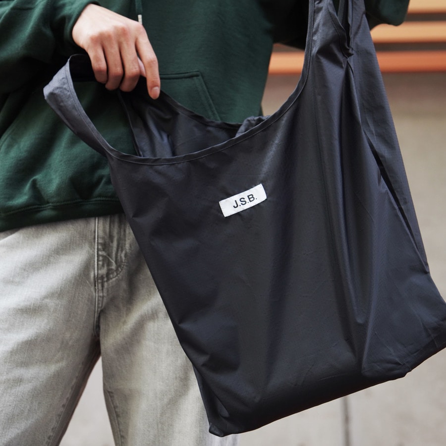 Logo Eco Shopping Bag 詳細画像 Black 10