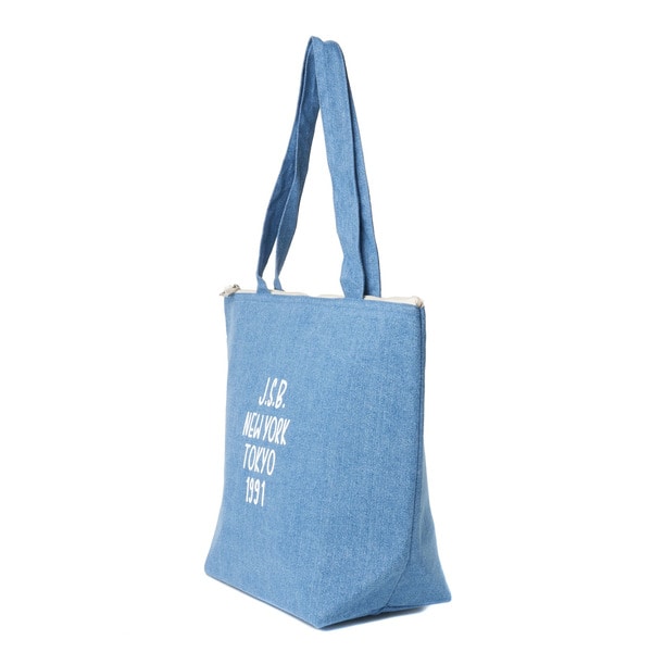 Pop Logo Denim Cool Tote Bag 詳細画像