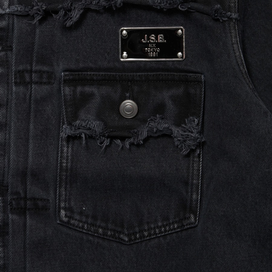 Oversized 2nd Type Grunge Denim Jacket 詳細画像 Blue 6