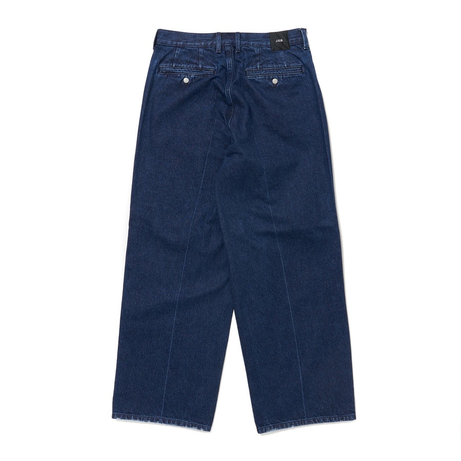 Wide Grunge Denim Trouser 詳細画像 Blue 2