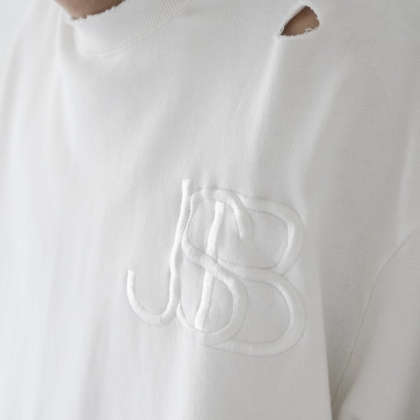 Logo EMB Grunge Sweat Shirt 詳細画像