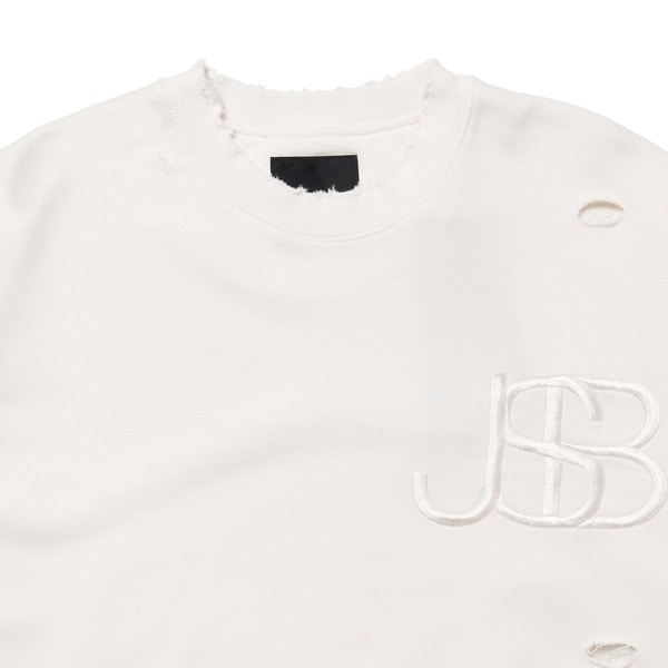 Logo EMB Grunge Sweat Shirt 詳細画像