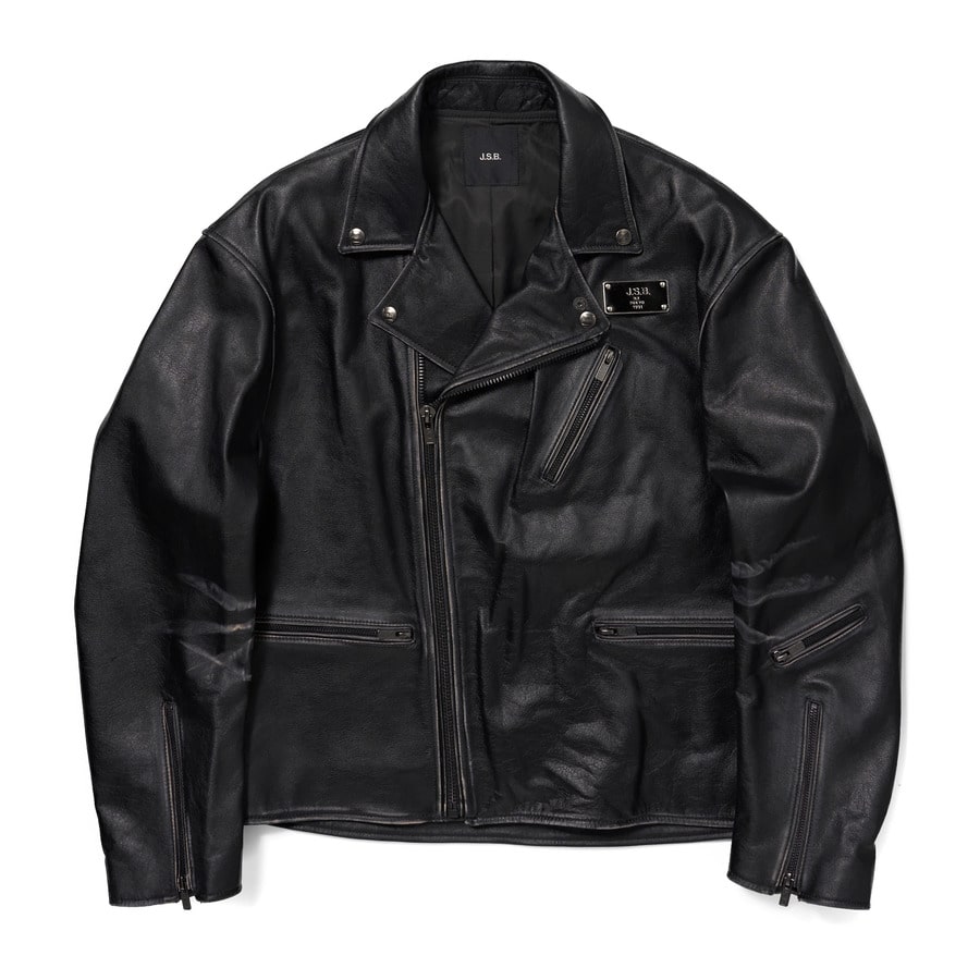 Grunge Motorcycle Jacket 詳細画像 Black 1