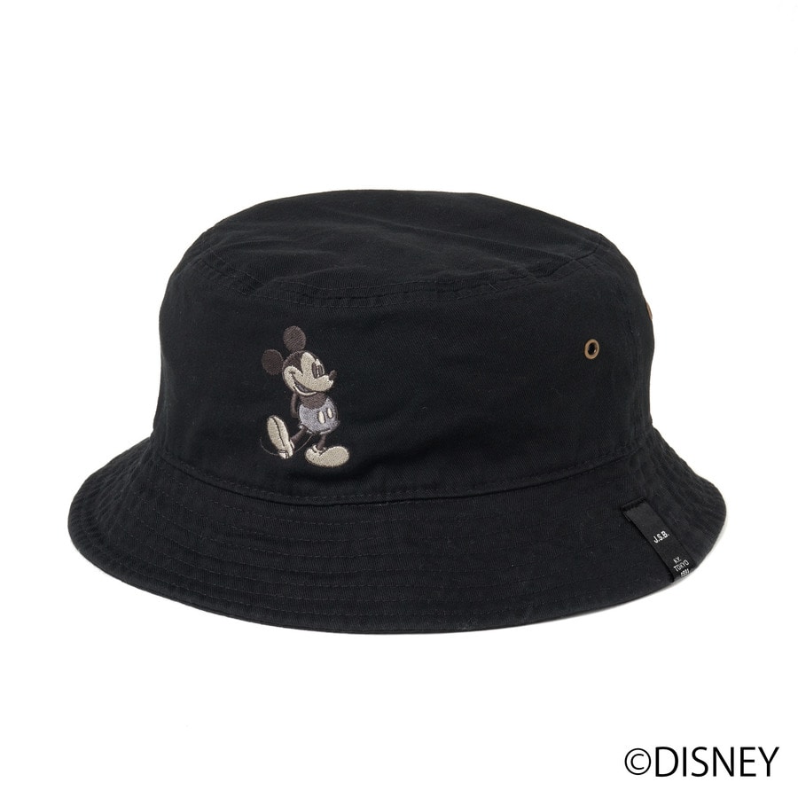 Mickey Mouse Bucket Hat 詳細画像 Black 1