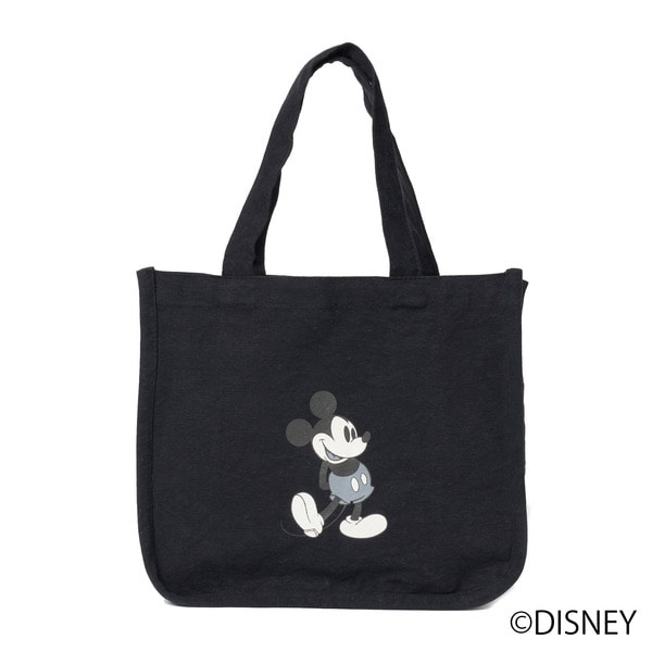 Mickey Mouse Wash Canvas Tote Bag 詳細画像