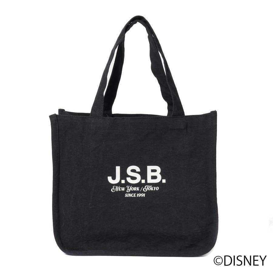 Mickey Mouse Wash Canvas Tote Bag 詳細画像 Black 2