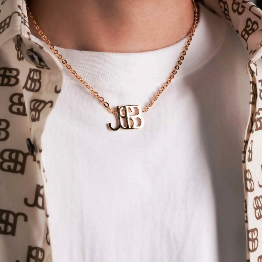 J.S.B. Logo Necklace Flat | J.S.B. | VERTICAL GARAGE OFFICIAL