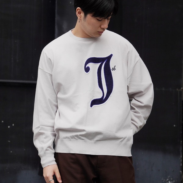 Over Sized LOGO Knit 詳細画像