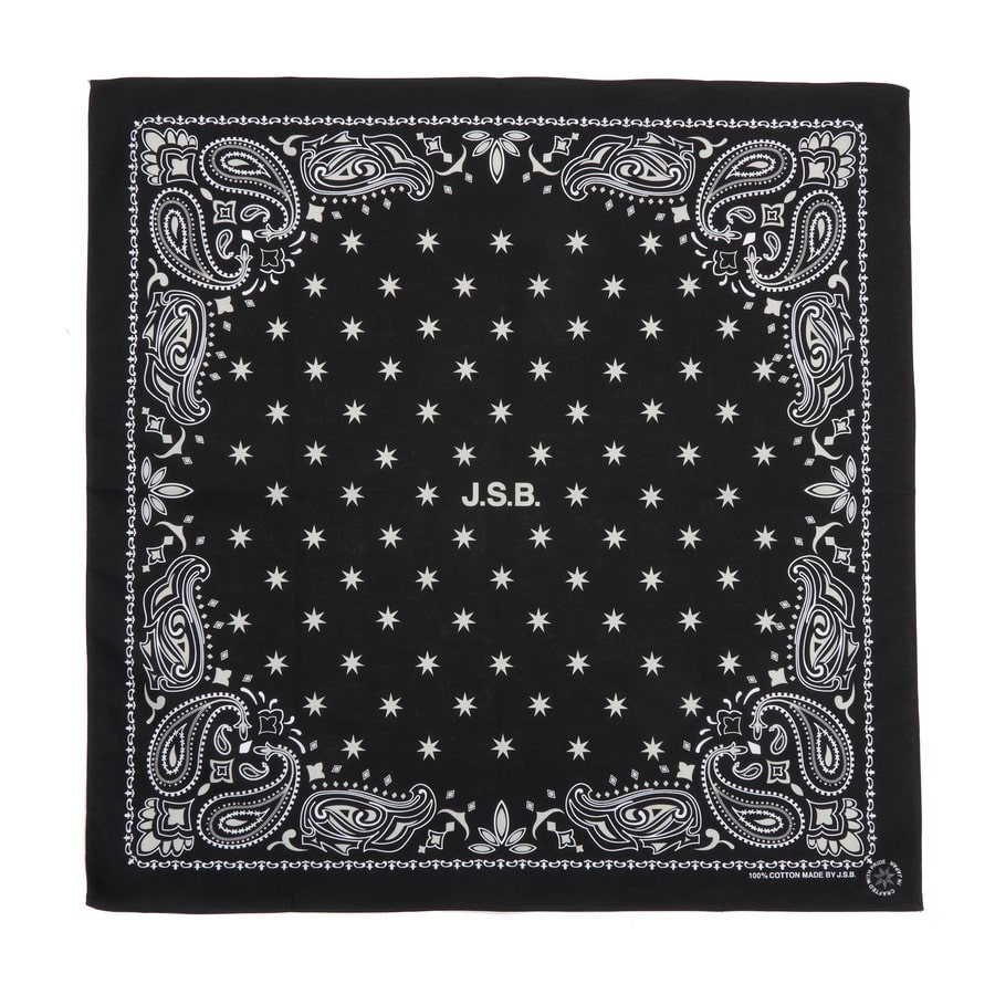 JSB Cross Bandana 詳細画像 Black 1