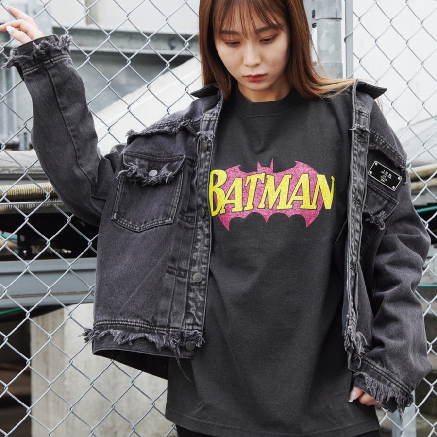 BATMAN LOGO LS Tee | J.S.B. | VERTICAL GARAGE OFFICIAL ONLINE