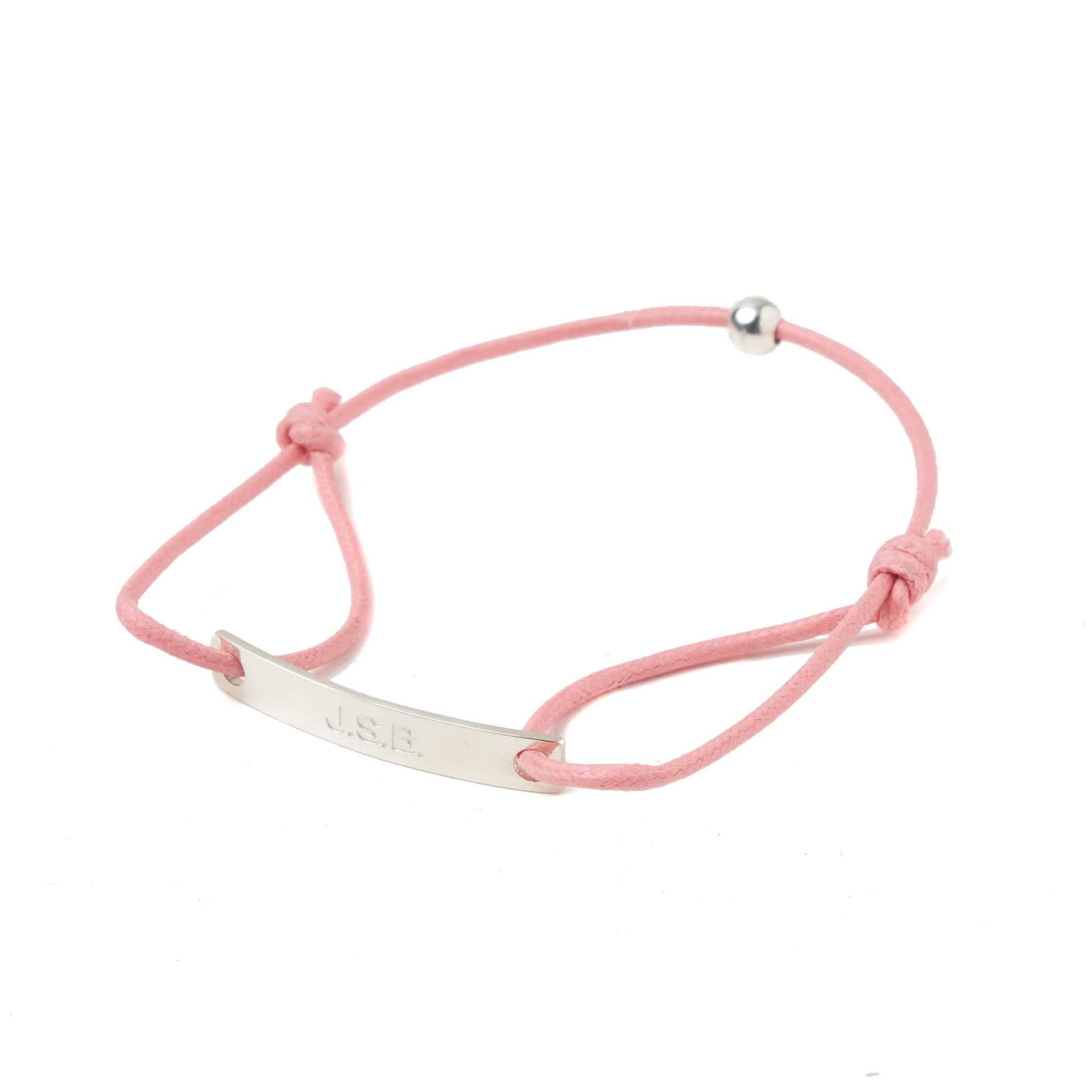 Logo Plate Bracelet | J.S.B. | VERTICAL GARAGE OFFICIAL