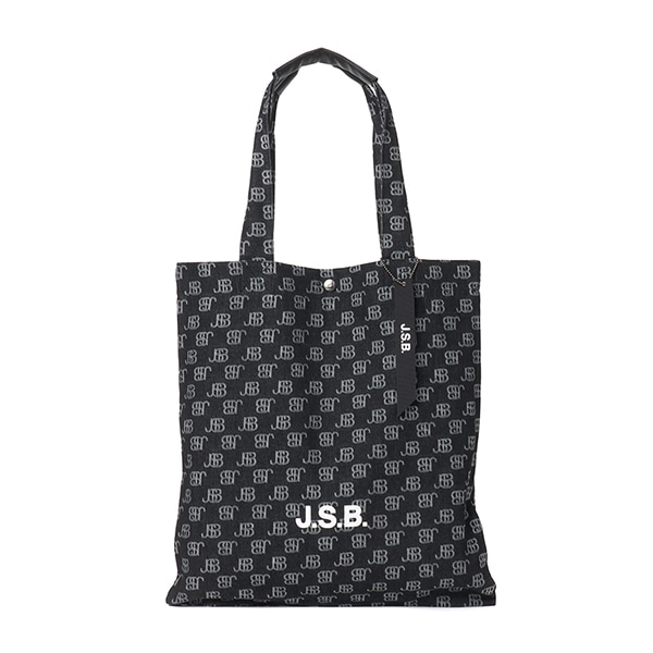 JSB Denim Monogram Tote Bag