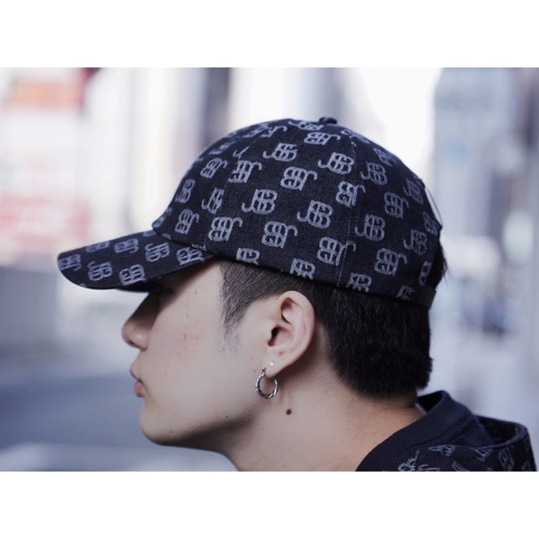 JSB Denim Monogram Cap 詳細画像