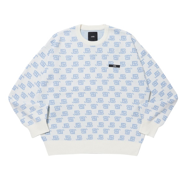 JSB Monogram Jacquard Knit 詳細画像