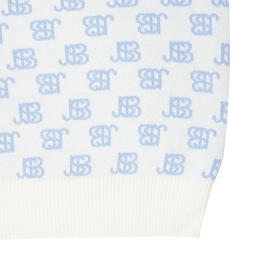 JSB Monogram Jacquard Knit | J.S.B. | VERTICAL GARAGE OFFICIAL 