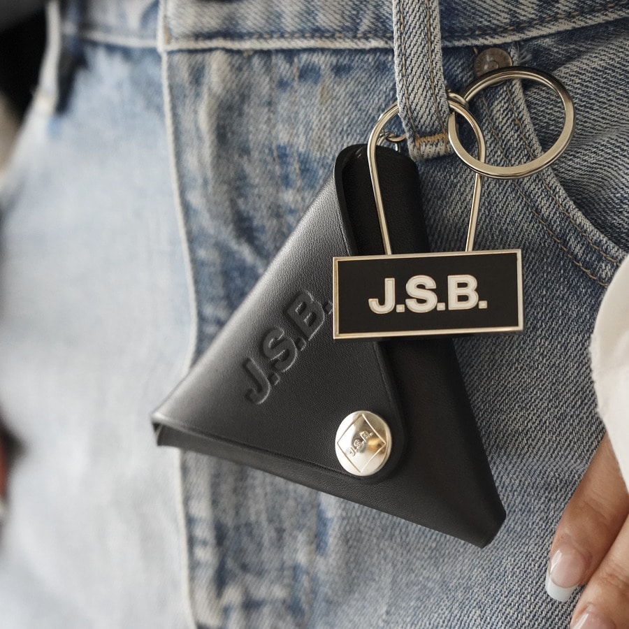 JSB Plate Key Ring 詳細画像 Black 9