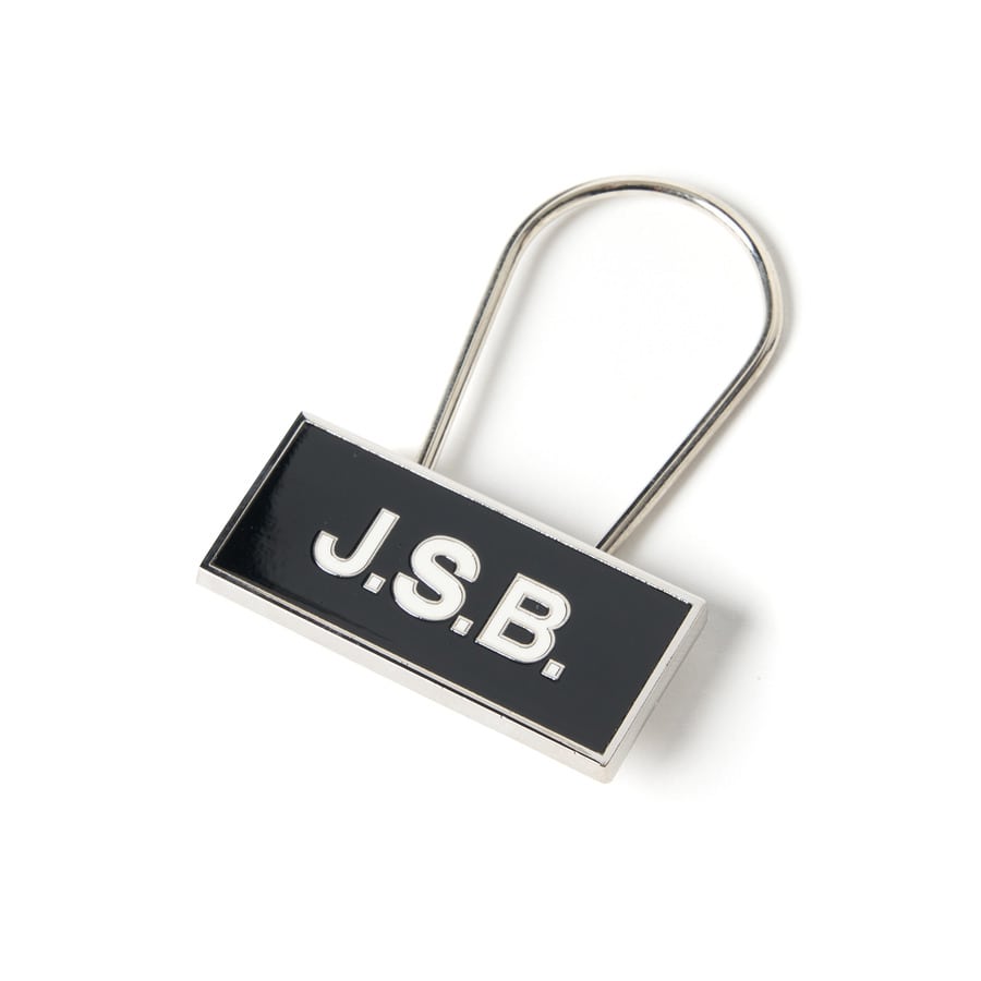 JSB Plate Key Ring 詳細画像 Black 1