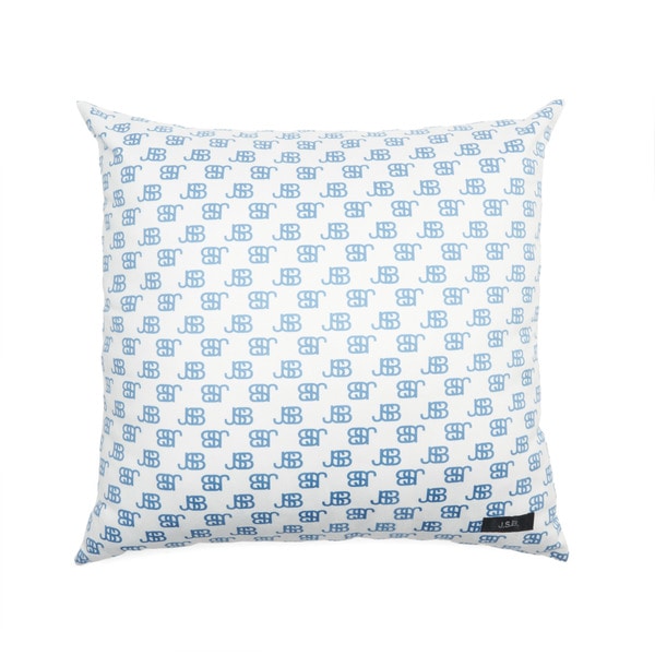 JSB Monogram Cushion