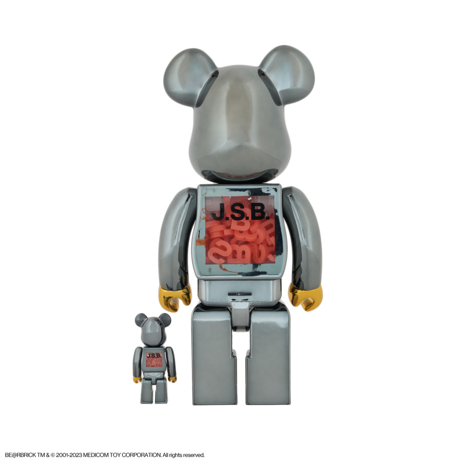 エンタメ/ホビーBE@RBRICK J.S.B. 3RD Ver. 100&400％ベアブリック