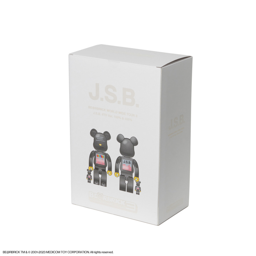 BE@RBRICK J.S.B. 4TH Ver. 100% & 400% | J.S.B. | VERTICAL 