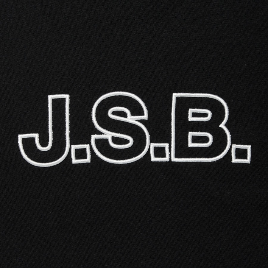 J.S.B. Logo Outline Stitch Tee 詳細画像 White 4