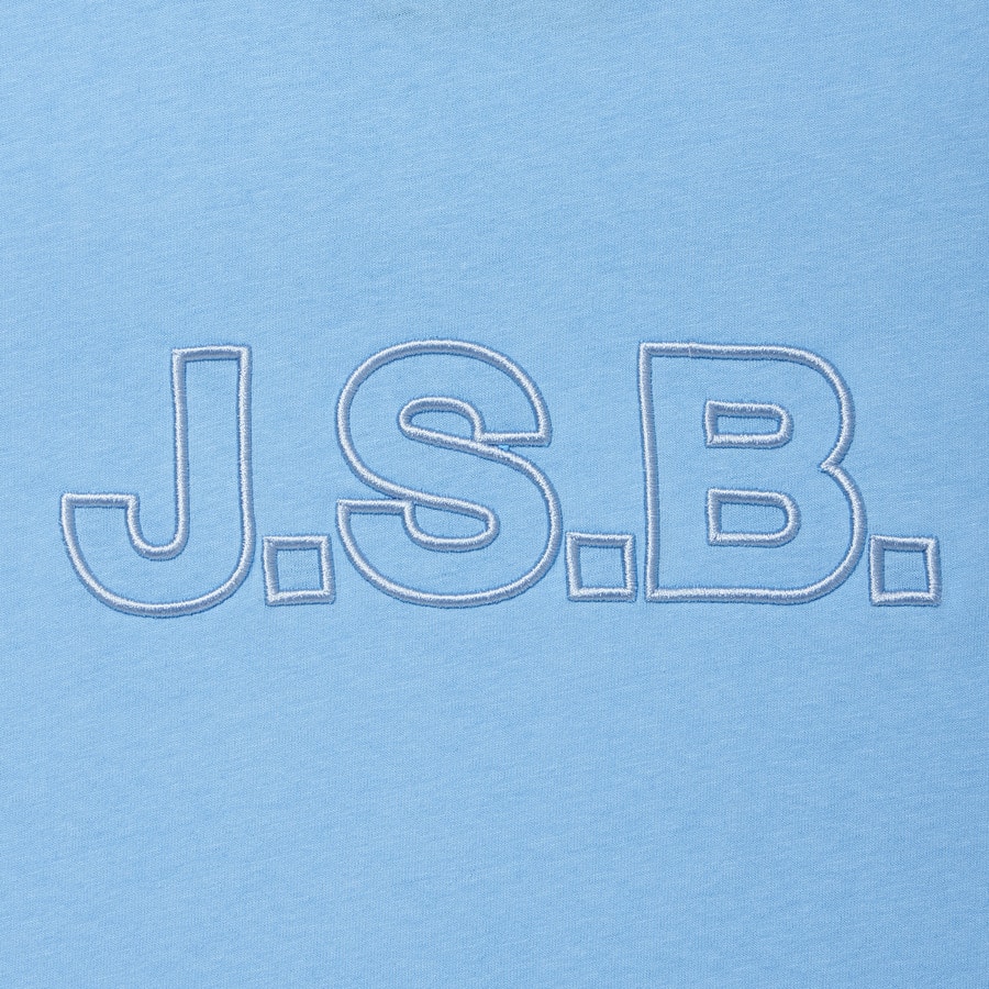 J.S.B. Logo Outline Stitch Tee 詳細画像 Black 5