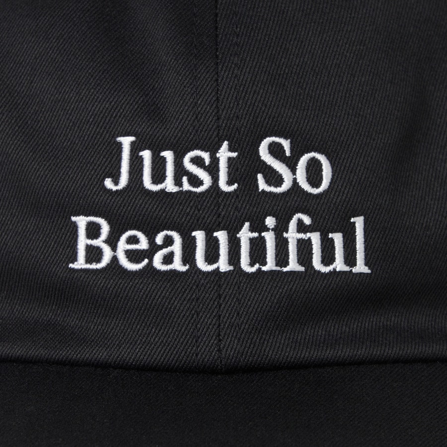 Just So Beautiful EMB CAP 詳細画像 Black 4