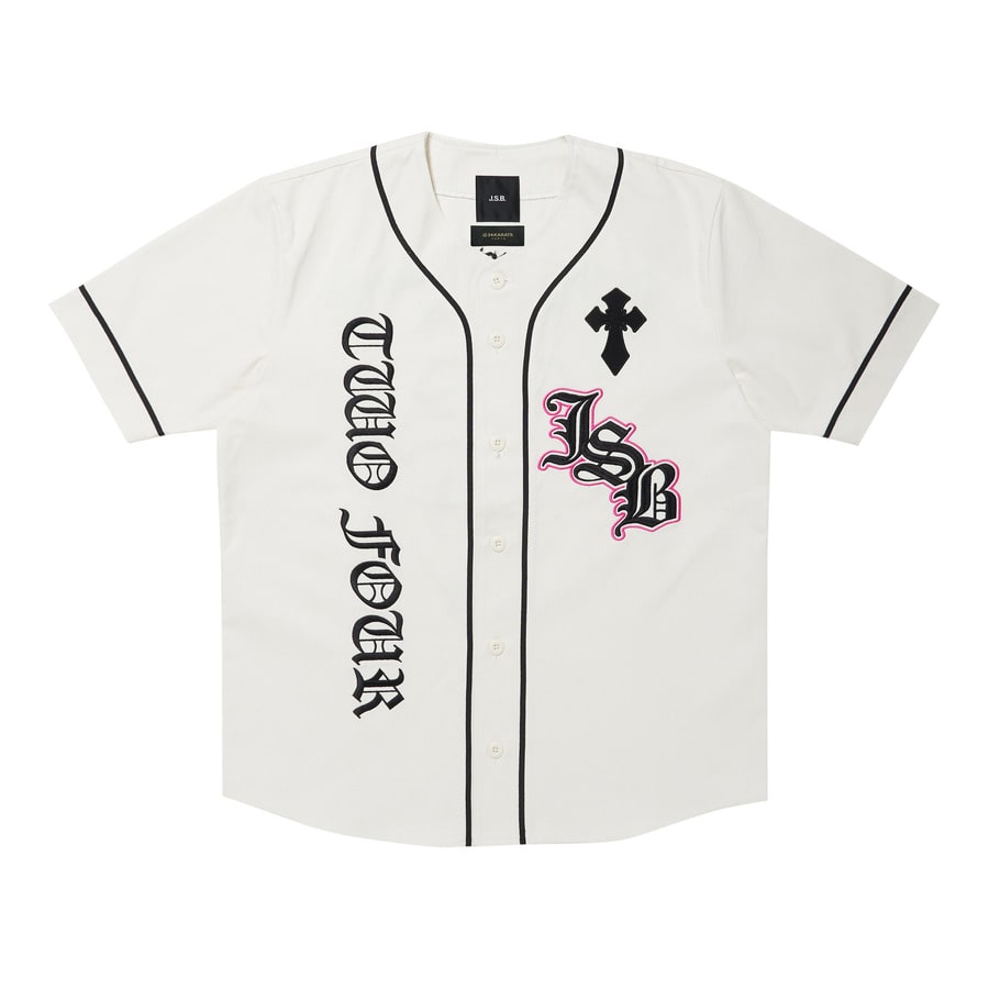 24KARATS × JSB LAND Perf Baseball Shirt | J.S.B. | VERTICAL