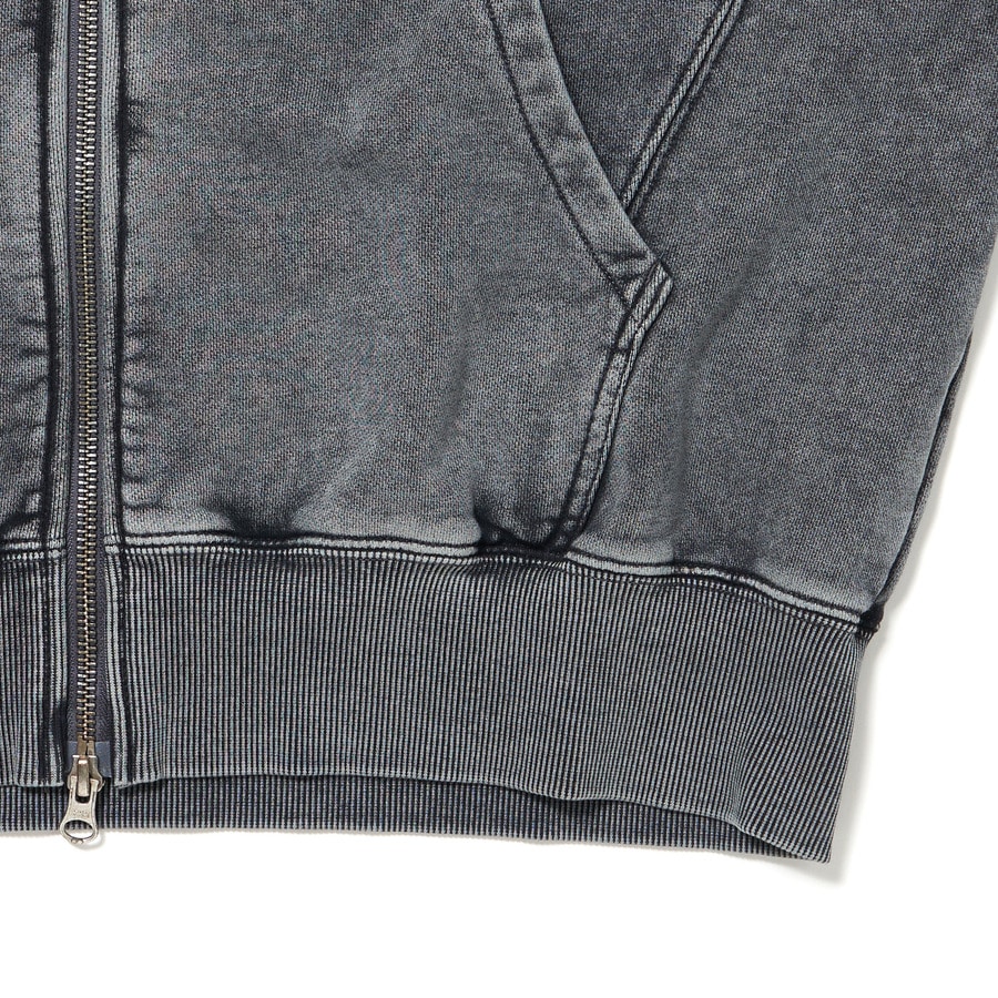 Switching Short Zip Hoodie 詳細画像 C.Grey 8