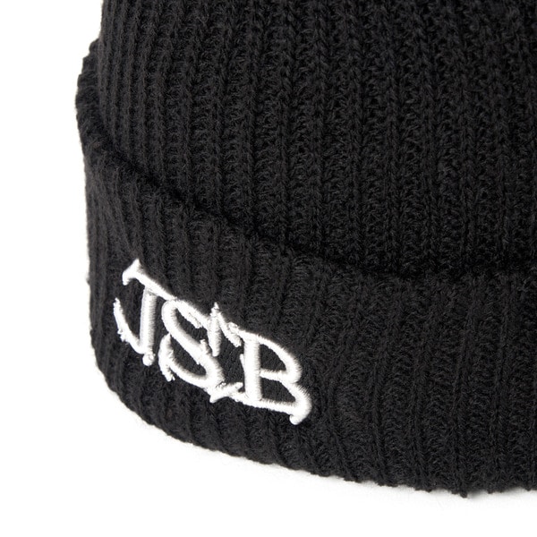 J.S.B. Silver Logo EMB Knit Cap 詳細画像