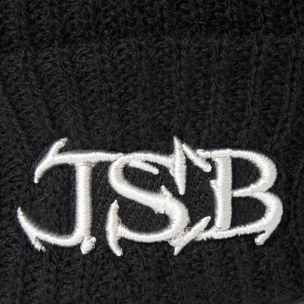 J.S.B. Silver Logo EMB Knit Cap 詳細画像