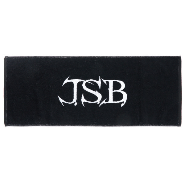 J.S.B. Silver Logo Face Towel