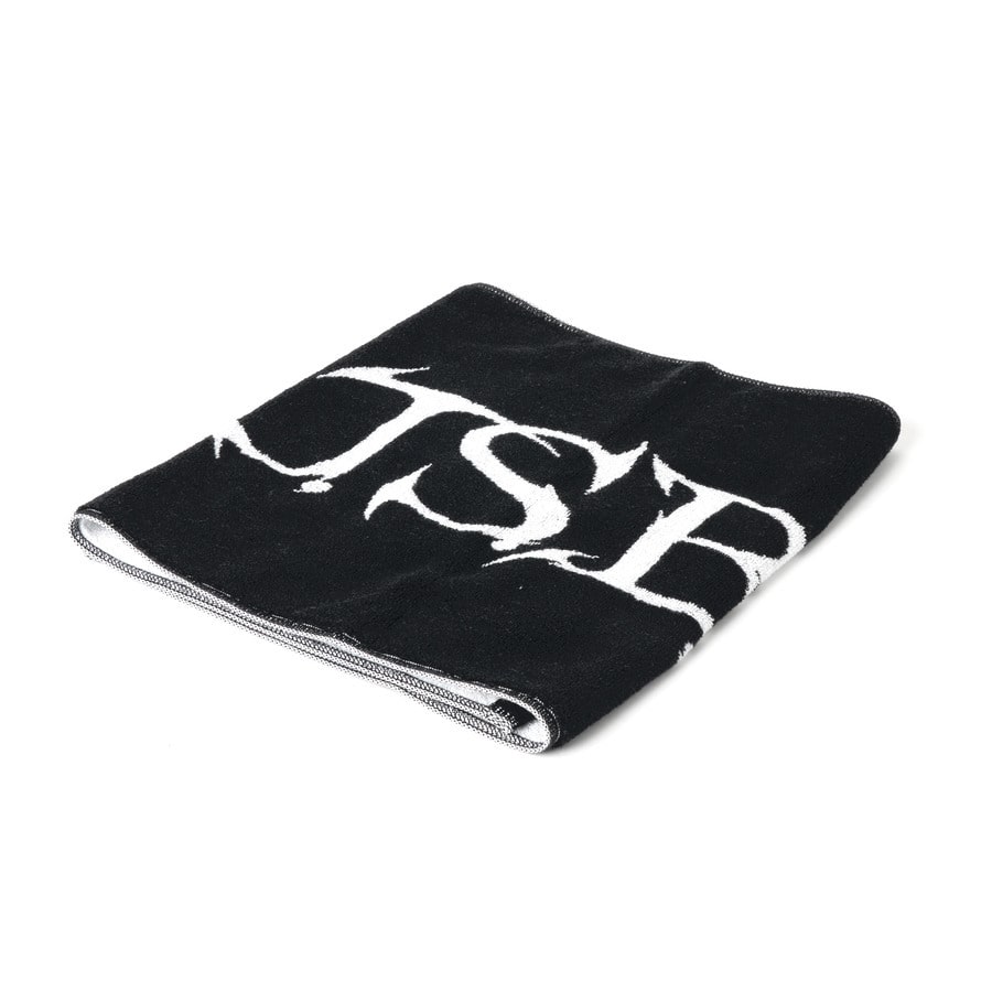 J.S.B. Silver Logo Face Towel 詳細画像 Black 2