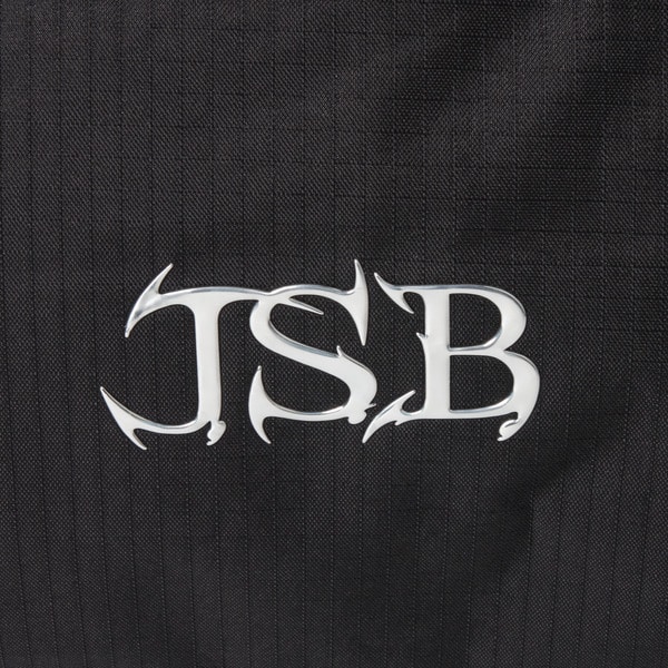 J.S.B. Silver Logo Gym Bag 詳細画像